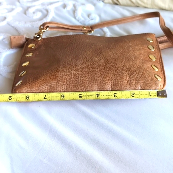HAMMITT Small Caramel Color Crossbody/ Clutch - Picture 8 of 16